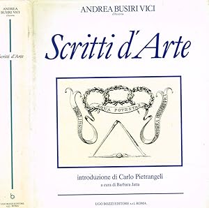 Bild des Verkufers fr Scritti d'arte zum Verkauf von Biblioteca di Babele
