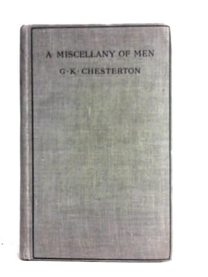 Imagen del vendedor de A Miscellany of Men a la venta por World of Rare Books