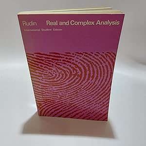 Seller image for Real and Complex Analysis: International Student Edition for sale by Cambridge Rare Books