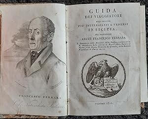 Bild des Verkufers fr Guida dei viaggiatori in Sicilia. zum Verkauf von Antiquariat Berghammer