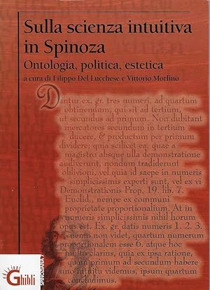 Bild des Verkufers fr Sulla scienza intuitiva in Spinoza. Ontologia, politica, estetica zum Verkauf von Romanord