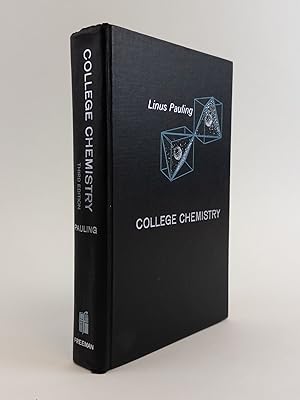 Image du vendeur pour COLLEGE CHEMISTRY [SIGNED] mis en vente par Second Story Books, ABAA