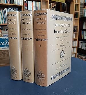 Seller image for The Poems of Jonathan Swift (3 volume set) for sale by Edinburgh Books