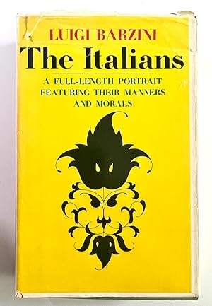 The Italians: A Full-Length Portrait of Their Manners and Morals (Inscribed to Herman Wouk)