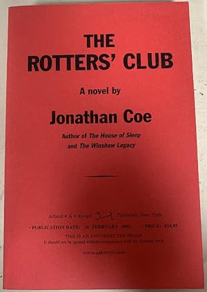 Immagine del venditore per The Rotters' Club venduto da Chaparral Books