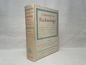 Seller image for A History of Technology. Vol II: The Mediterranean Civilizations and the Middle Ages, c.700 B.C. to c.A.D. 1500 for sale by St Philip's Books, P.B.F.A., B.A.