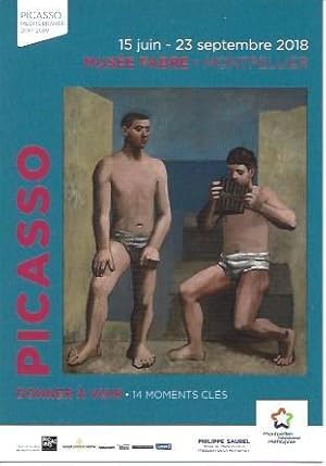 Bild des Verkufers fr POSTAL PUBLICITARIA A2940: Exposicion Picasso Donner a voir en Montpellier zum Verkauf von EL BOLETIN
