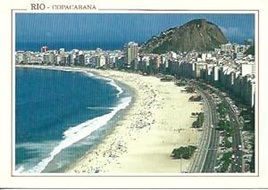 Bild des Verkufers fr POSTAL A2939: Copacabana en Rio de Janeiro, Brasil zum Verkauf von EL BOLETIN