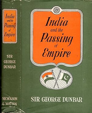 Imagen del vendedor de India and the Passing of Empire a la venta por Pendleburys - the bookshop in the hills