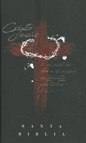 Image du vendeur pour Santa Biblia : Biblia RVR 1960 tamao manual, cruz con corona -Language: spanish mis en vente par GreatBookPrices