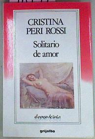 Imagen del vendedor de Solitario De Amor a la venta por Almacen de los Libros Olvidados