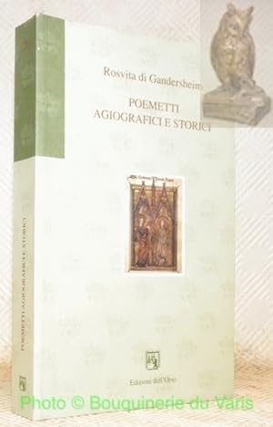 Bild des Verkufers fr Poemetti agiografici e stori. A cura di Luca Robertini e Marco Giovini. zum Verkauf von Bouquinerie du Varis