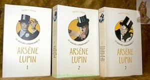 Seller image for Les aventures extraordinaires d'Arsne Lupin. Prface d'Alain Decaux. Prsentations de Jacques Derouard. 3 Volumes complets. for sale by Bouquinerie du Varis