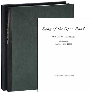 SONG OF THE OPEN ROAD - LIMITED EDITION, SIGNED