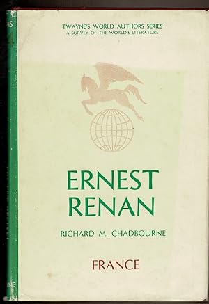 Imagen del vendedor de ERNEST RENAN a la venta por Circle City Books