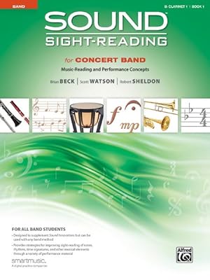 Imagen del vendedor de Sound Sight-reading for Concert Band : Music-reading and Performance Concepts; Clarinet a la venta por GreatBookPrices