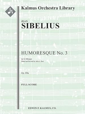 Immagine del venditore per Humoresque No. 3 : Conductor Score venduto da GreatBookPrices