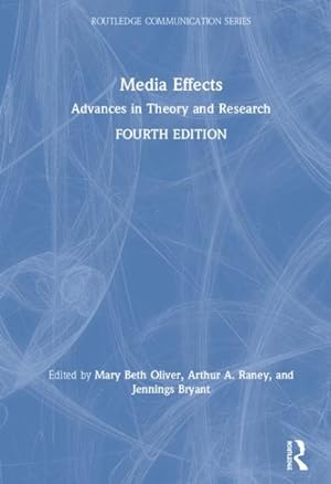 Seller image for Media Effects : Advances in Theory and Research for sale by GreatBookPrices