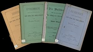 Der Ring des Nibelungen. 4 Bände in 1. Das Rheingold. Vorspiel zu der Trilogie. 2. Die Walküre. E...
