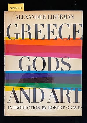 Imagen del vendedor de GREECE, GODS AND ART a la venta por Johnnycake Books ABAA, ILAB