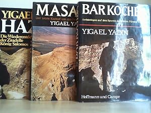 Hazor : d. Wiederentdeckung d. Zitadelle König Salomos; Masada; Barkochba. 3 BÄNDE. Yigael Yadin....