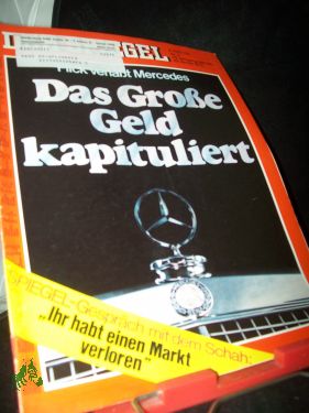 Bild des Verkufers fr 4/1975 Flick verlsst Mercedes, das groe Geld kapituliert zum Verkauf von Antiquariat Artemis Lorenz & Lorenz GbR