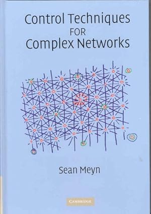 Immagine del venditore per Control Techniques for Complex Networks venduto da GreatBookPrices