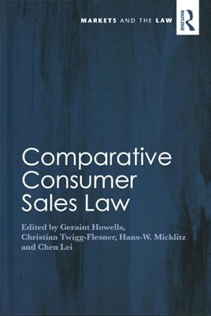Immagine del venditore per Comparative Consumer Sales Law venduto da GreatBookPrices