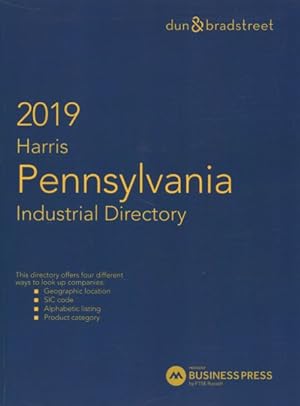 Immagine del venditore per Harris Pennsylvania Industrial Directory 2019 venduto da GreatBookPrices