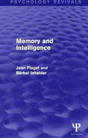 Image du vendeur pour Memory and Intelligence mis en vente par GreatBookPrices