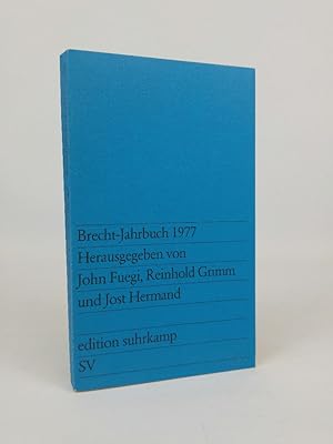 Imagen del vendedor de Brecht Jahrbuch, 1977 a la venta por ANTIQUARIAT Franke BRUDDENBOOKS