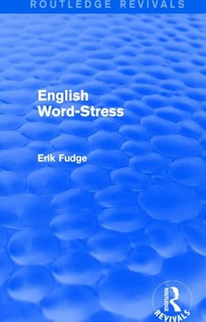 Immagine del venditore per English Word-stress venduto da GreatBookPrices