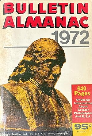 1972 Bulletin Almanac A Source of Information About Greater Philadelphia And The United States