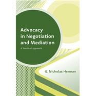 Image du vendeur pour Advocacy in Negotiation and Mediation mis en vente par eCampus