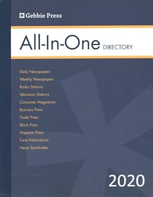 Bild des Verkufers fr Gebbie Press All-in-One Directory 2020 zum Verkauf von GreatBookPrices