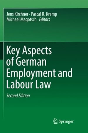 Seller image for Key Aspects of German Employment and Labour Law for sale by GreatBookPrices