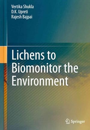 Bild des Verkufers fr Lichens to Biomonitor the Environment zum Verkauf von GreatBookPrices