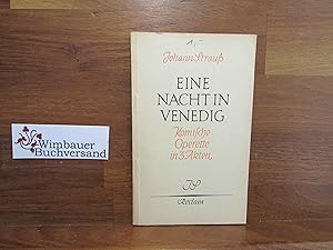 Image du vendeur pour Eine Nacht in Venedig mis en vente par Antiquariat im Kaiserviertel | Wimbauer Buchversand