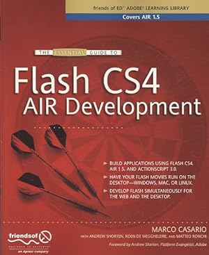 Imagen del vendedor de Essential Guide to Flash CS4 AIR Development a la venta por GreatBookPrices