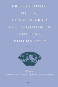 Imagen del vendedor de Proceedings of the Boston Area Colloquium in Ancient Philosophy a la venta por GreatBookPrices