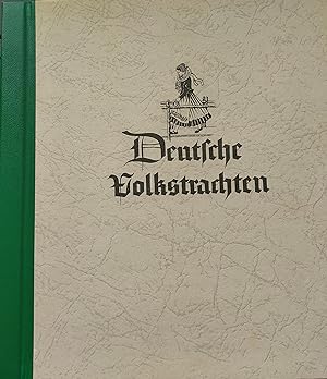 Bild des Verkufers fr Deutsche Volkstrachten. Sammelbilderalbum. 1955 zum Verkauf von Buecherstube Eilert, Versandantiquariat