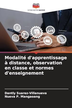 Seller image for Modalit d apprentissage  distance, observation en classe et normes d enseignement for sale by moluna