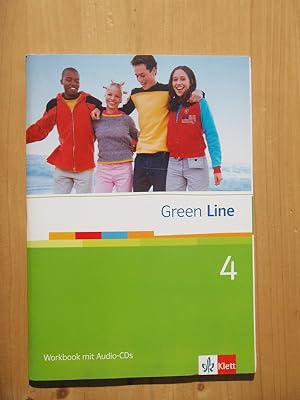 Image du vendeur pour Green Line 4 - Workbook mit Audio-CDs mis en vente par Versandantiquariat Manuel Weiner