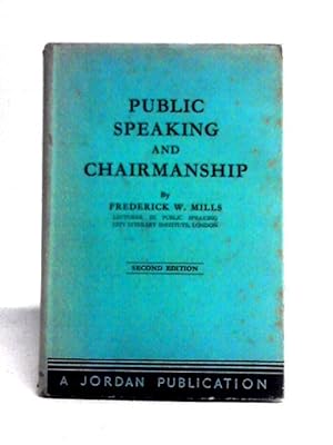 Seller image for Public Speaking and Chairmanship for sale by World of Rare Books