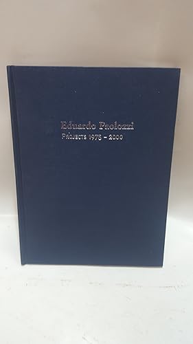 Immagine del venditore per Eduardo Paolozzi: Projects 1975-2000 venduto da Cambridge Rare Books