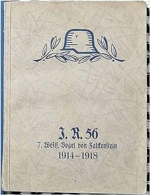 Bild des Verkufers fr Das Infanterie-Regiment Vogel von Falckenstein (7. Westflisches) Nr. 56 im Groen Kriege 1914 - 18. zum Verkauf von Melzers Antiquarium