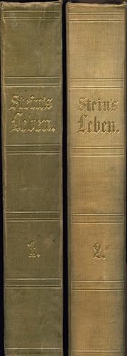 Bild des Verkufers fr Leben des Ministers Freiherrn vom Stein. 1. Band: 1757-1807 + 2. Band: 1807-1812. zum Verkauf von Augusta-Antiquariat GbR