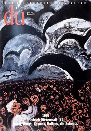 Bild des Verkufers fr 1991, Friedrich Drrenmatt (70), Havel, Kunst, Kosmos, Kollaps, die Schweiz. zum Verkauf von Altstadt Antiquariat Rapperswil
