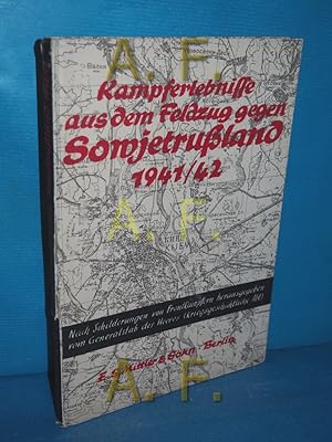 Imagen del vendedor de Kampferlebnisse aus dem Feldzug gegen Sowjetruland 1941 / 42 a la venta por Antiquarische Fundgrube e.U.