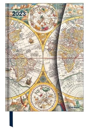Bild des Verkäufers für Antique Maps 2023 - Diary - Buchkalender - Taschenkalender - 16x22: Magneto Diary zum Verkauf von Rheinberg-Buch Andreas Meier eK
